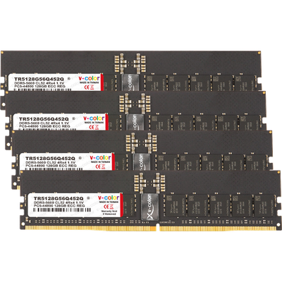 V-Color RDIMM DDR5-5600 512GB (128GBx4) Kit — JEDEC