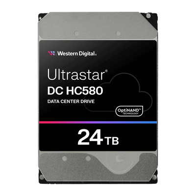 Western Digital Ultrastar DC HC580 3.5-inch data center hard drive