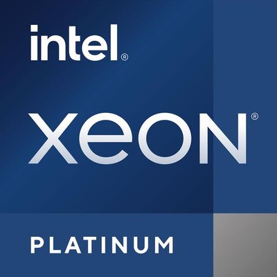Intel Xeon Platinum product badge for the Xeon Platinum 8558 5th Gen Xeon Scalable processor