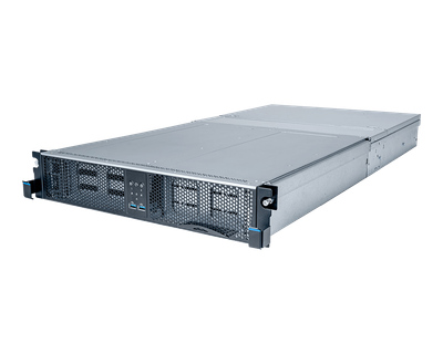 MSI CS280-S3065 2u rackmount storage product photo showing the front of the chassis