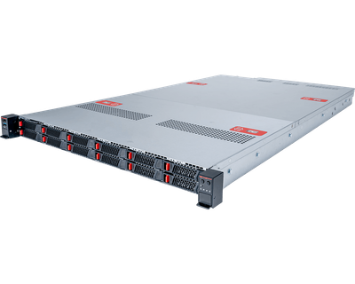 MSI CX171-S4056 1u rackmount enterprise product photo showing the front of the chassis