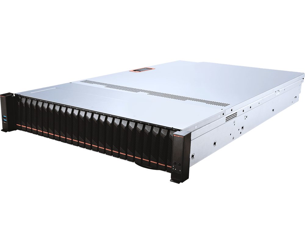 MSI CX271-S4056 2u rackmount enterprise product photo showing the front of the chassis
