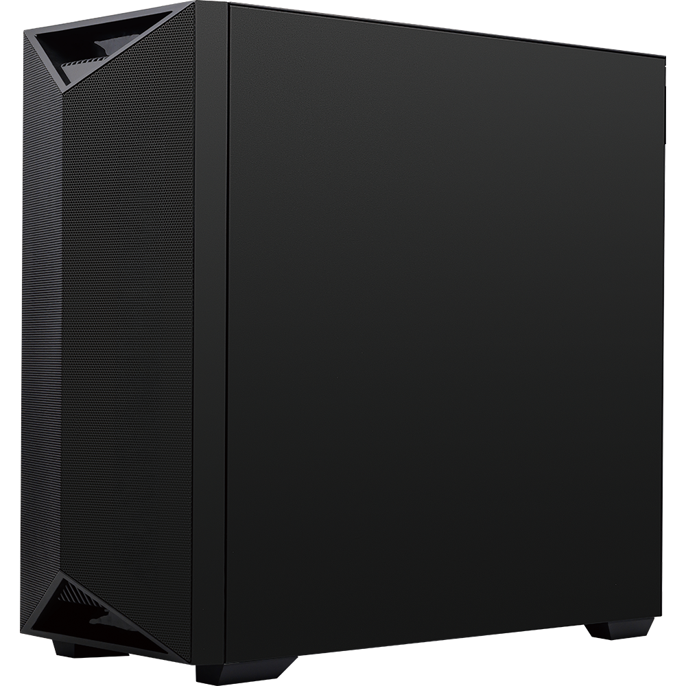 MSI XpertStation WS300 tower workstation product photo showing the front of the chassis