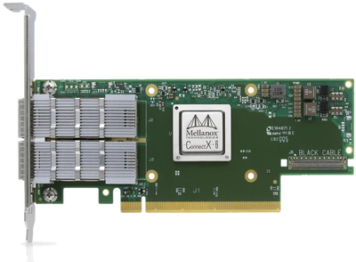 NVIDIA Mellanox ConnectX-6 VPI MCX653106A-HDAT HDR 200Gb/s dual-port QSFP56 PCIe adapter card