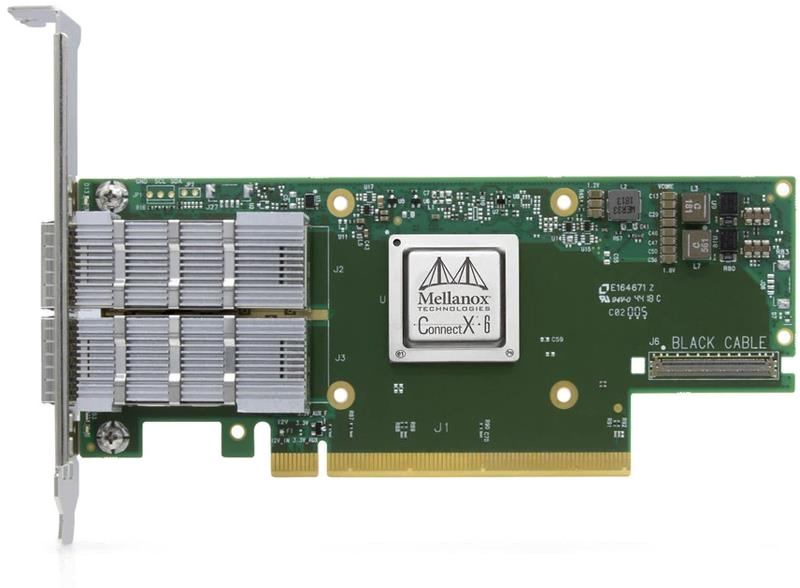 NVIDIA Mellanox ConnectX-6 VPI MCX653106A-HDAT HDR 200Gb/s dual-port QSFP56 PCIe adapter card