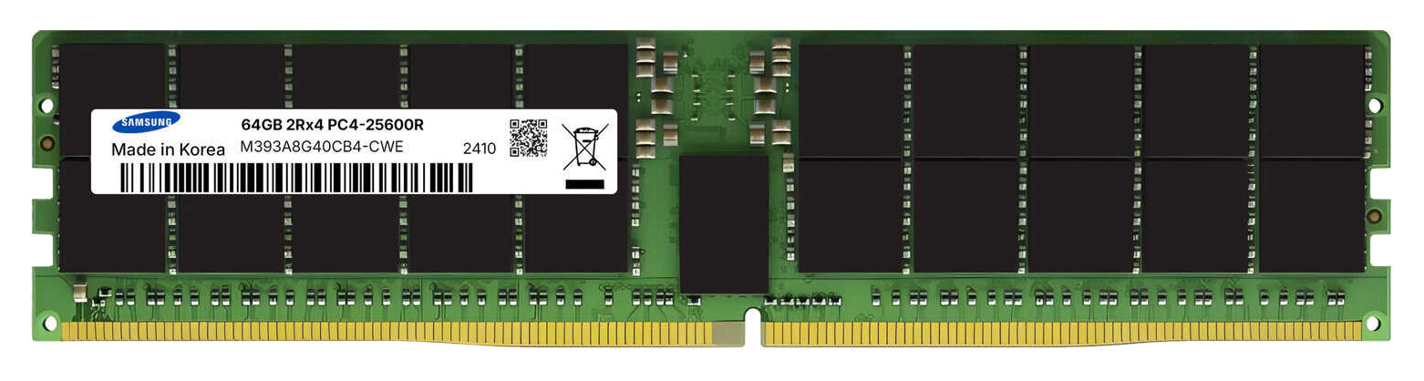 Samsung M393A8G40CB4-CWE 64GB DDR4-3200 ECC registered DIMM